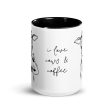 COWfee  Coffee & Cows Large Mug with Color Accents Sale