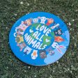 Love All Animals  Round Stone Coaster on Sale