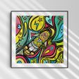 Space Rocket Friend  - Funky Art Print Supply