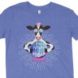 The Future is Vegan  Kids Youth Crystal Ball Cow T-Shirt Sale