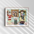 Ferris MOOler s Day Off  Movie Parody Cow Art Print Online Hot Sale