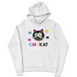 CMYKat  Unisex Lightweight Fleece Cat Hoodie Sweatshirt For Cheap