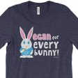 Vegan for Everybunny!  Unisex Bunny Rabbit T-Shirt Supply