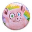 Vegan for the Animals  Special Collection 1.25” Round Pinback Button 4 Pack on Sale