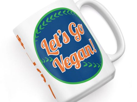 Let s Go Vegan!  Large Coffee Mug Online now