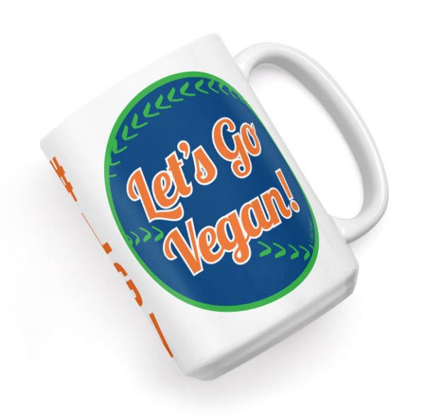 Let s Go Vegan!  Large Coffee Mug Online now