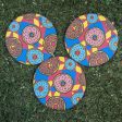 Retro Donuts - Round Stone Coaster Supply