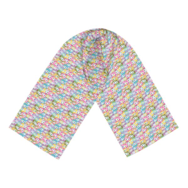 Purrrballs  Whimsical Colorful Cat Scarf Discount