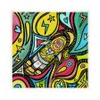 Space Rocket Friend  - Funky Art Print Supply