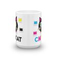 CMYKat  Large Cat Coffee Mug Supply