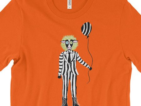 Beetlemoos  Halloween Cow Orange Unisex T-Shirt Sale