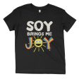 Soy Brings Me Joy  Vegan Kids Youth T-Shirt Discount