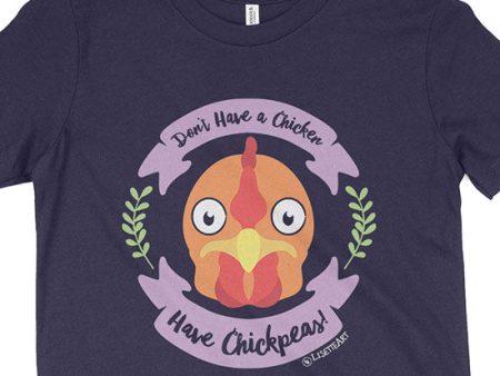 Don t Have a Chicken, Have Chickpeas!  Vegan Kids Youth T-Shirt Discount