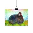 Pencil  Indraloka Animal Sanctuary - Whimsical Hen Art Print For Cheap