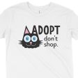 Adopt, Don t Shop.  (cat ear) Kids Youth T-Shirt For Sale