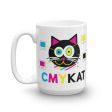 CMYKat  Large Cat Coffee Mug Supply