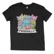 Purrrballs!  Kids Youth Cat T-Shirt For Sale