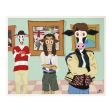 Ferris MOOler s Day Off  Movie Parody Cow Art Print Online Hot Sale