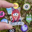 Proud Cat Lady  Printed Wood Pin Online Hot Sale