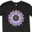 Purrrfect Flower  Kids Youth Cat T-Shirt Cheap