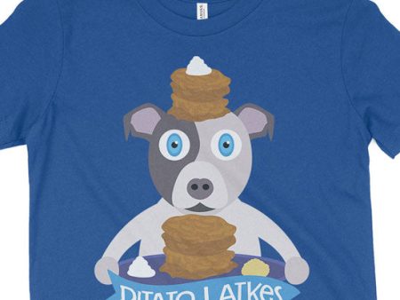 Pitato Latkes  Hanukkah Youth T-Shirt Cheap