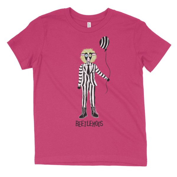 Beetlemoos  Halloween Cow Youth T-Shirt Online now