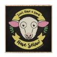 Don t Have a Cow, Lamb, Pig, Chicken. Have Vegan Food!  Art on Wood Block - Funky Vegan Sign on Sale