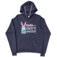 Vegan for Everybunny!  Unisex Lightweight Fleece Bunny Rabbit Hoodie Sweatshirt Fashion