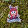 Proud Cat Lady  Printed Wood Pin Online Hot Sale