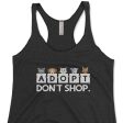 Adopt, Don t Shop.  Tri-blend Racerback Cats & Dogs Tank Supply