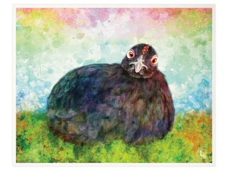 Pencil  Indraloka Animal Sanctuary - Whimsical Hen Art Print For Cheap