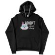 Adopt, Don t Shop.  (cat ear) Unisex Lightweight Fleece Hoodie Sweatshirt Fashion