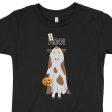 Trick or Treat  MOO BOO Cow in Ghost Costume Halloween Kids T-Shirt Online Hot Sale