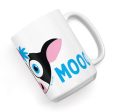 Meow Mooo  Large Coffee Cat and Cow Mug Online