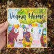 Vegan Home  Whimsical Animals in Flower Crowns Art on Wood Block - Vegan Sign on Sale