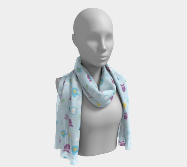 Mornings Are a Hoot - I Am Not a Night Owl!  Scarf Fashion