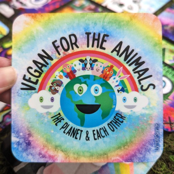 Vegan for Everything  Cute Animals Coaster Online