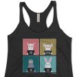 Stop Animal Testing  Tri-blend Racerback Tank Online now