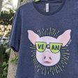 Vegan Sunglasses  Cool Pig - Unisex T-Shirt Hot on Sale