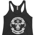 Don t Have a Cow, Have Tofu!  Tri-blend Racerback Vegan Tank Discount