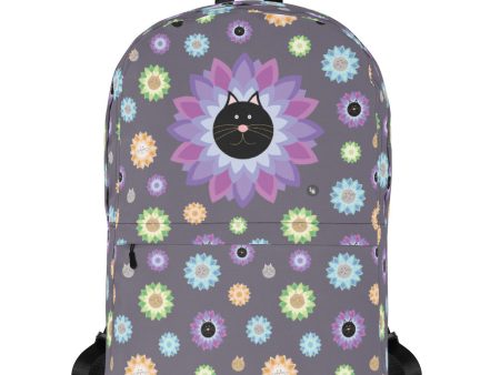 Purrrfect Flowers  Cat Backpack Sale