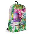 Cowpassionate Living - Pink Cow Vintage Pop  Backpack on Sale