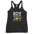 Soy Brings Me Joy  Tri-blend Racerback Vegan Tank Online Hot Sale