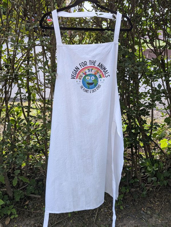 Vegan for Everything  Cotton Kitchen Apron Online Hot Sale