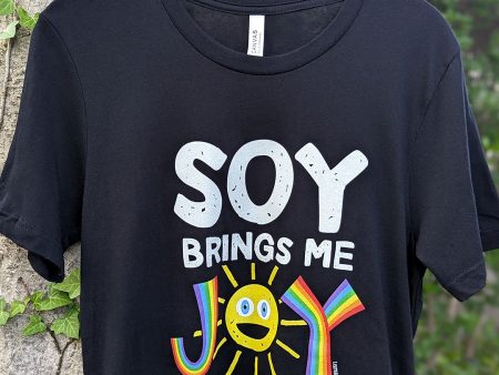 Soy Brings Me Joy  Unisex Vegan T-Shirt Supply