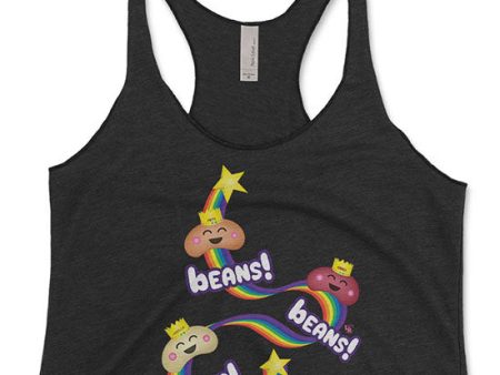 Beans, Beans, Beans!  Tri-blend Racerback Tank Sale