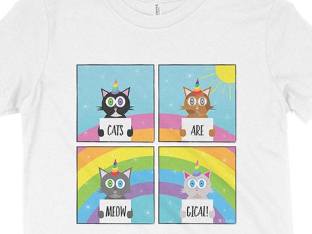 Cats are Meowgical  Youth T-Shirt Discount