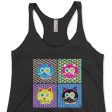 CMYKat - 2x2  Tri-blend Racerback Cat Tank Online now