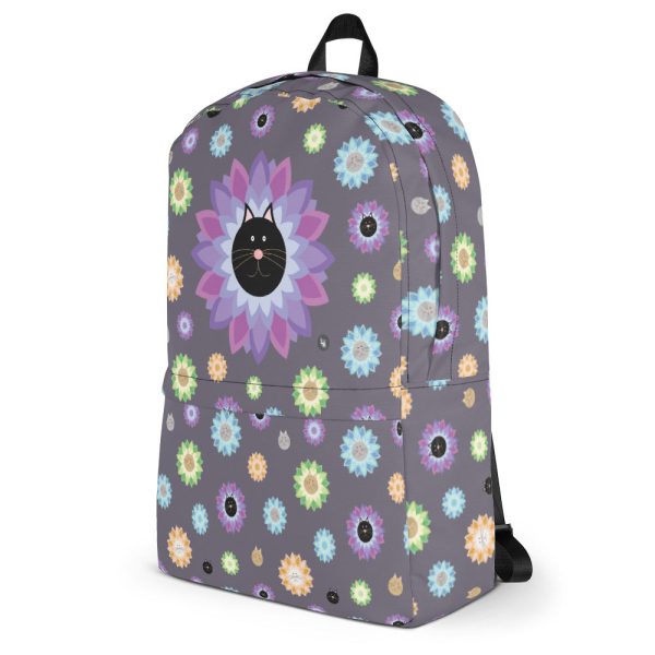 Purrrfect Flowers  Cat Backpack Sale