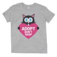 Adopt, Don t Shop.  (cat with heart) Kids Youth T-Shirt Cheap